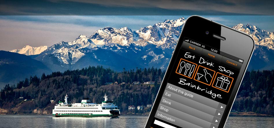Eat Drink Shop Mobile guides for Olympic Peninsula
